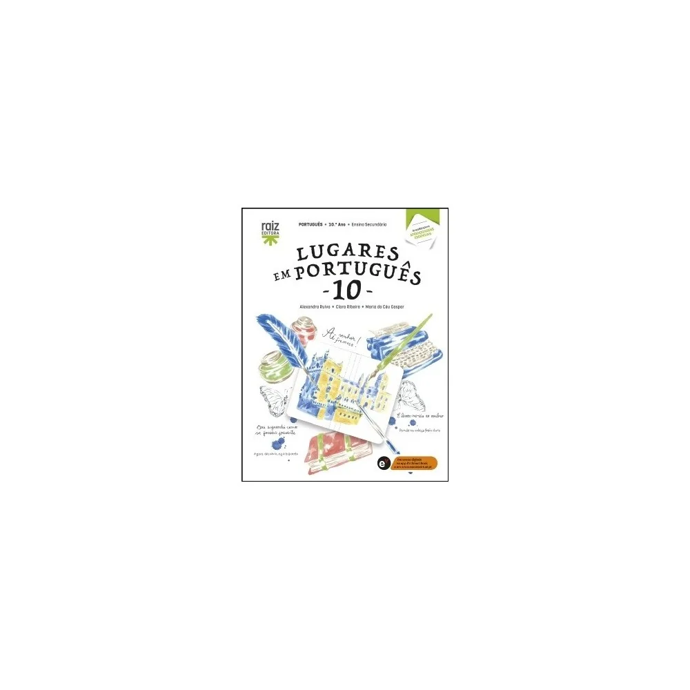9789897444463 - Lugares em Português 10 - Manual do Aluno