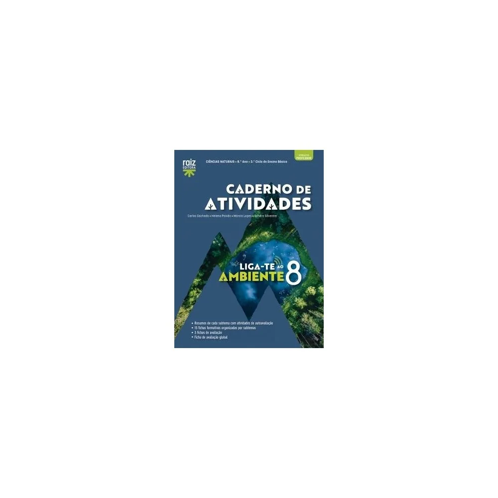 9789897444968 - Liga-te ao Ambiente 8 - Ciências Naturais - Caderno de Atividades