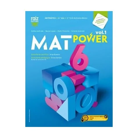 9789897445224 - MatPower 6 - Matemática ( 2 Volumes) - Manual do Aluno 9789897445224 - MatPower 6 - Matemática ( 2 Volumes) - Manual do Aluno