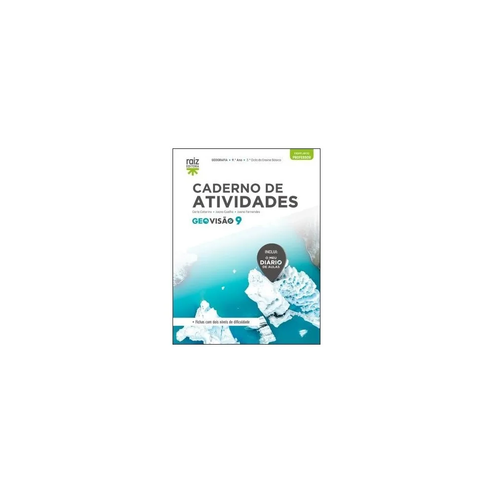 9789897445361 - GeoVisão 9 - Geografia - Caderno de Atividades / O Meu Diário de Aulas