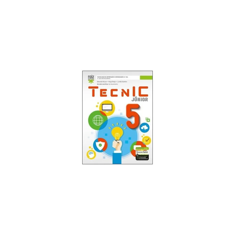 9789897445712 - TecnIC Júnior 5 - TIC - Manual do Aluno