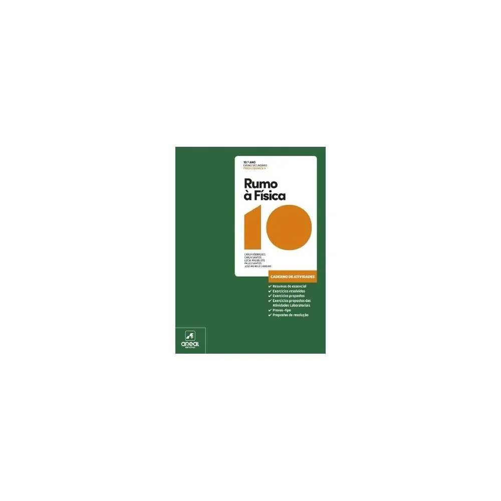 9789897675461 - Rumo à Física 10 - Física A - Caderno de Atividades