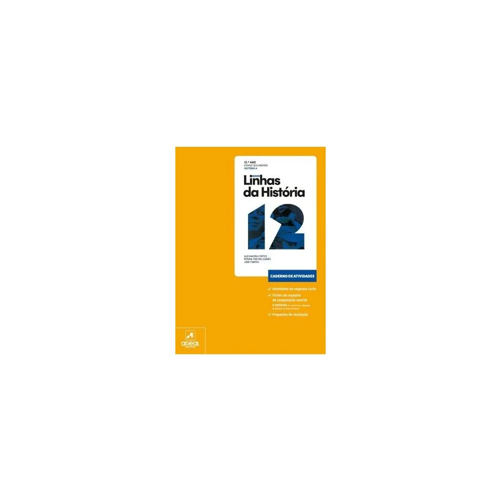 9789897679087 - Novo Linhas da História 12 - História A - Caderno de Atividades