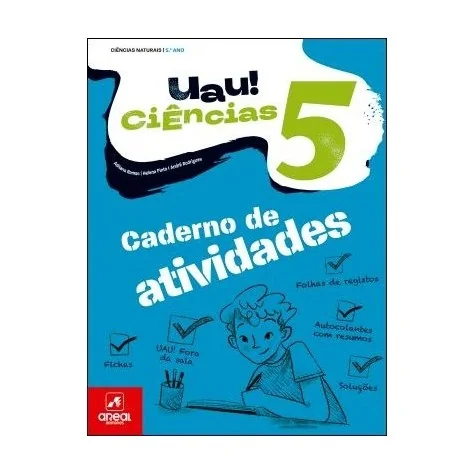 9789897679841 - UAU! Ciências 5 - Ciências Naturais - Caderno de Atividades