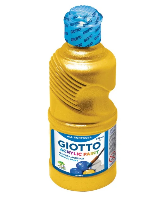 Frasco Guache Acrílico Giotto 250 ml 533800 Dourado