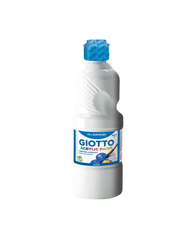 Frasco Guache Acrílico Giotto 500 ml 533701 Branco