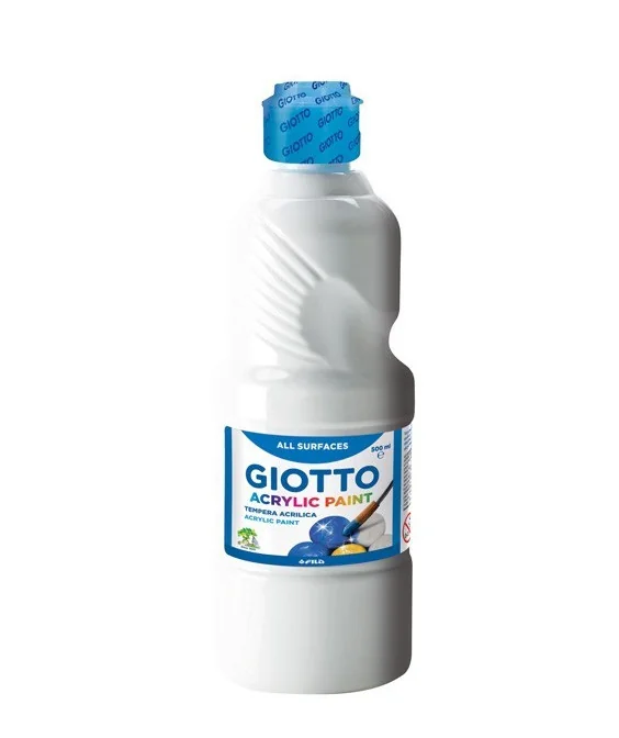 Frasco Guache Acrílico Giotto 500 ml 533701 Branco