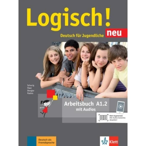 9783126052061 - Logisch! Neu A1.2 Arbeitsbuch - Alemão 8.º Ano - Caderno de Atividades 9783126052061 - Logisch! Neu A1.2 Arbeitsbuch - Alemão 8.º Ano - Caderno de Atividades