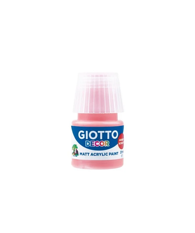 Frasco Guache Acrílico Giotto Decor 25 ml 538106 Pêssego