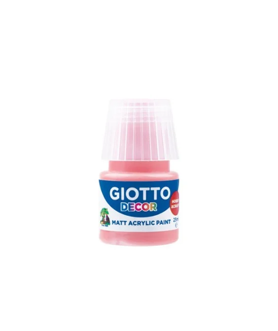 Frasco Guache Acrílico Giotto Decor 25 ml 538106 Pêssego