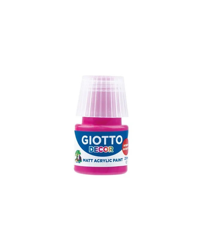 Frasco Guache Acrílico Giotto Decor 25 ml 538110 Magenta