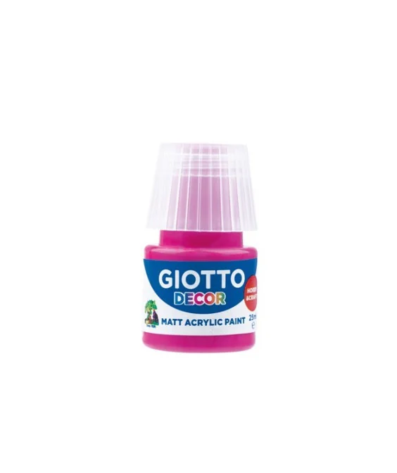 Frasco Guache Acrílico Giotto Decor 25 ml 538110 Magenta