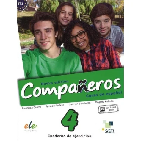 9788497789141 - Compañeros - 4 / C.Ejercicios Nueva edición - Espanhol - Caderno de Atividades 9788497789141 - Compañeros - 4 / C.Ejercicios Nueva edición - Espanhol - Caderno de Atividades