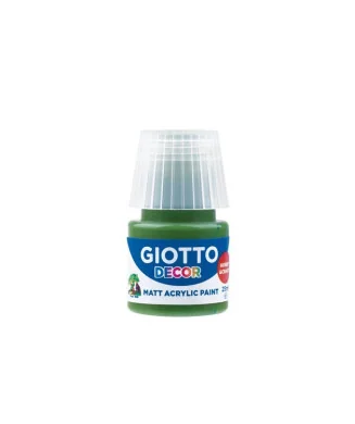 Frasco Guache Acrílico Giotto Decor 25 ml 538113 Verde Floresta