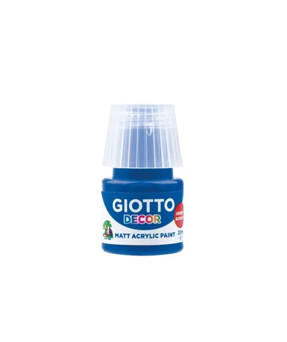 Frasco Guache Acrílico Giotto Decor 25 ml 538117 Azul Ultramar