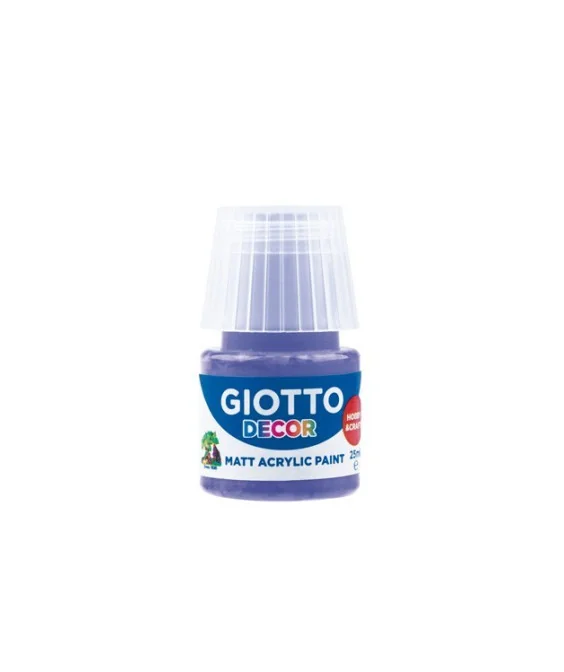 Frasco Guache Acrílico Giotto Decor 25 ml 538119 Violeta