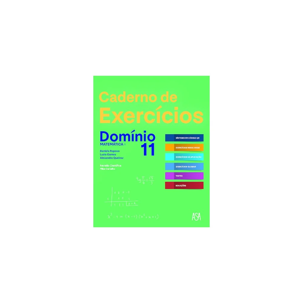 9789892364421 - Domínio 11 - Matemática A - Caderno de Atividades