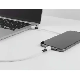 Cabo USb-C a USB-C Q-Connect PVC 2M Branco