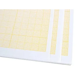 Bloco Papel Milimétrico Liderpapel A4 50fls 80gr