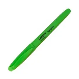 Caneta Marcador Sublinhador Fluorescente Campus University Neon Verde