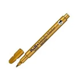 Marcador Permanente Special Plus Office Metalic 1,2mm Dourado