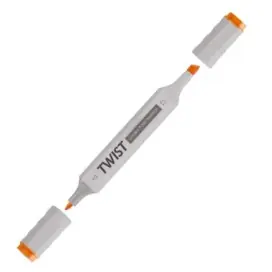 Marcadores Ponta Dupla Campus University Twist Double 60 Cores