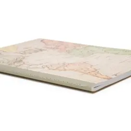 Caderno Agrafado A6 Pautado Notebook Travel Legami