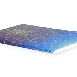 Caderno Agrafado A6 Pautado Notebook Stars Legami