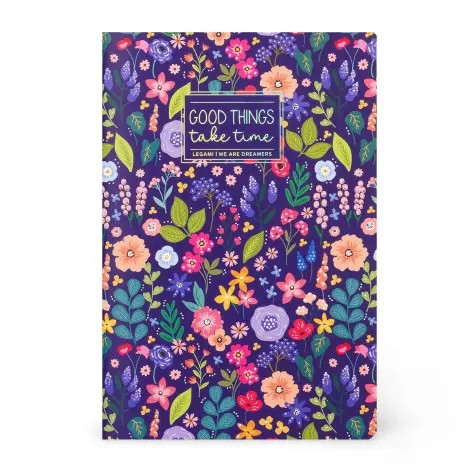 Caderno Agrafado A6 Pautado Notebook Flowers Legami Caderno Agrafado A6 Pautado Notebook Flowers Legami