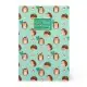 Caderno Agrafado A6 Pautado Notebook Hedgehog Legami