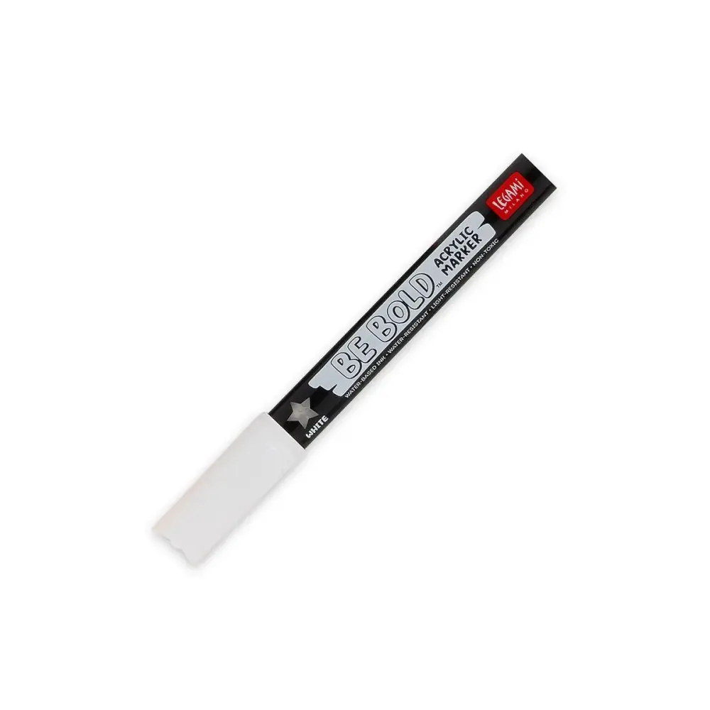 Marcador Acylic Marker Be Bold Legami Branco
