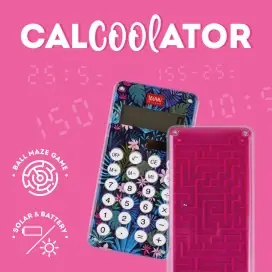 Calculadora Com Labirinto no Verso Legami Flora
