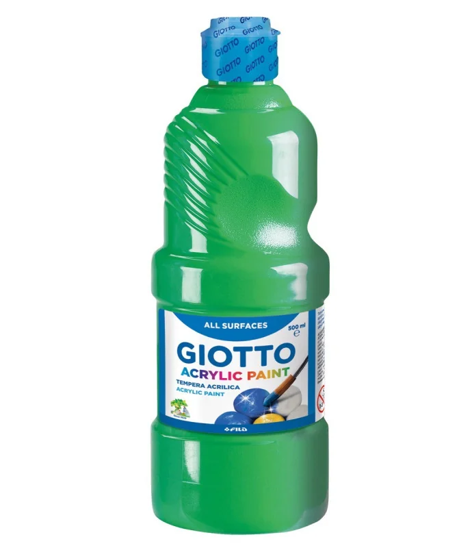 Frasco Tinta Acrílica Giotto 500mls 533712 Verde