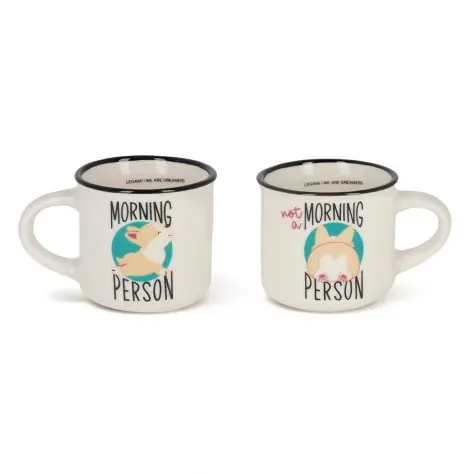 Chávenas de Café - Expresso Para Dois Legami - Corgi Morning Person Chávenas de Café - Expresso Para Dois Legami - Corgi Morning Person