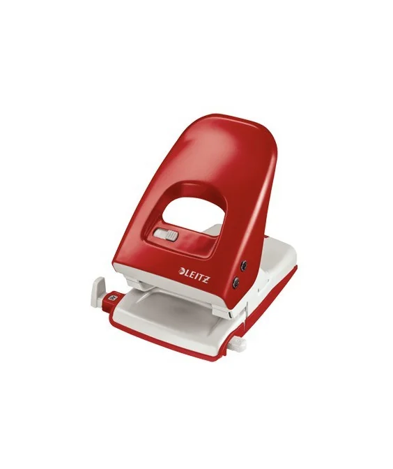 Furador Leitz 2 Furos 40 Folhas 5138 Vermelho