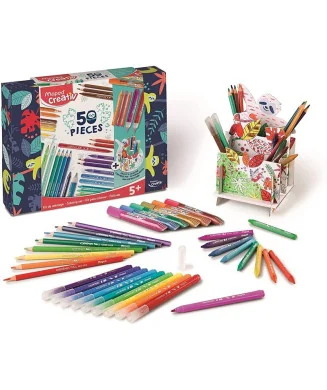 Kit Pintura Maped Creativ com 50 Peças 907037