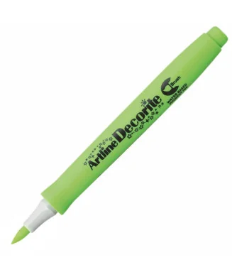 Marcador Artline Decorite Brush Verde