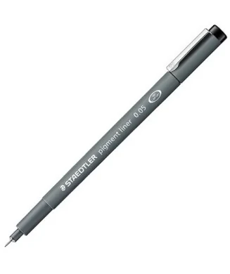 Marcador Calibrado Staedtler 308 Pigment Liner Preto 0,05mm