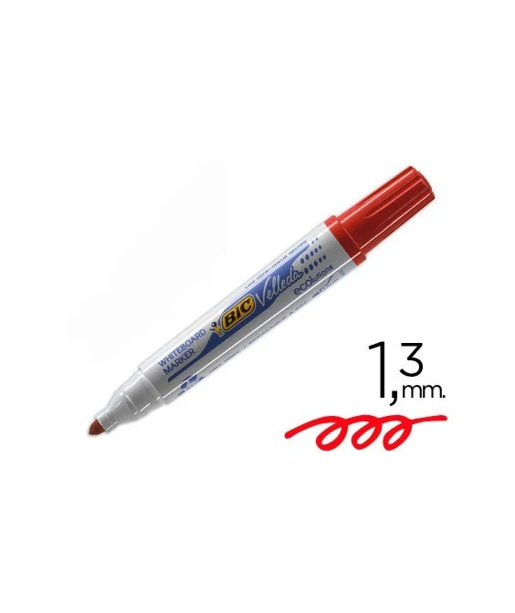 Marcador Quadro Branco BIC Velleda 1701 Vermelho