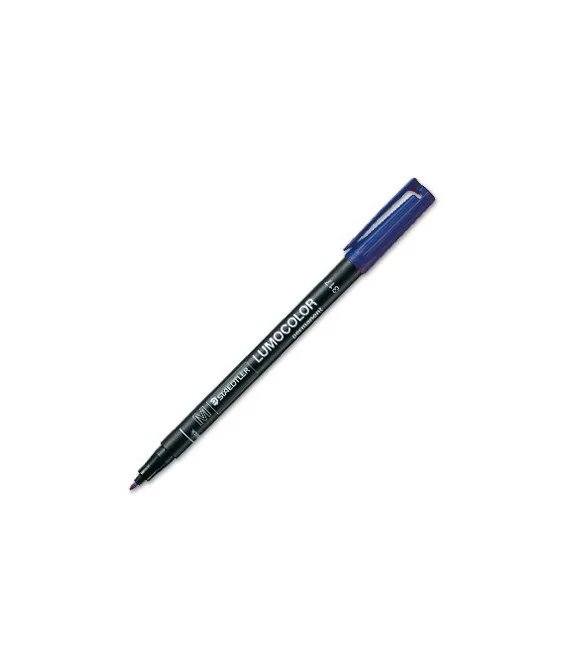 Marcador Staedtler Lumocolor para Acetato Ponta Média 1mm 317-3 Azul