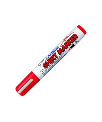 Marcador T-Shirt Marker Artline 2mm EKT-2 Vermelho