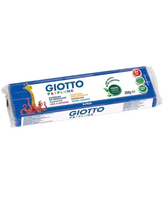 Plasticina Vegetal Giotto Patplume 350grs 510103 Azul
