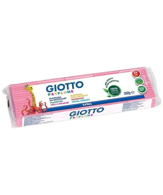 Plasticina Vegetal Giotto Patplume 350grs 510109 Rosa