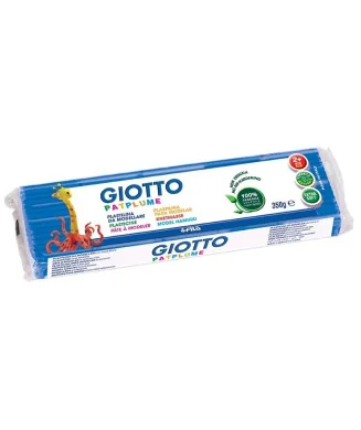 Plasticina Vegetal Giotto Patplume 350grs 510112 Azul Claro