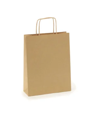 Saco Papel Mini A5 18x8x23cms Natural