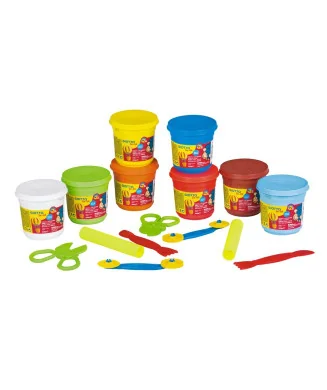 Set Giotto Bebé 8 Boiões Pasta de Modelar + Acessórios 463200