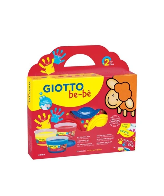 Set Giotto Bebé Pintura a Dedos + Album 460700