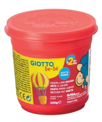 Boião Pasta de Modelar Giotto BeBé 220 gr 463001 Vermelho