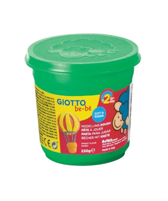 Boião Pasta de Modelar Giotto BeBé 220 gr 463002 Verde