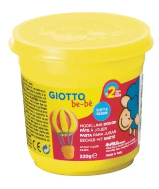 Boião Pasta de Modelar Giotto BeBé 220 gr 463006 Amarelo